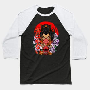 geisha mask mecha Baseball T-Shirt